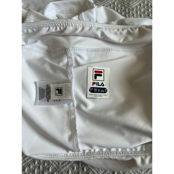 FILA Core A-Line Tennis Skort in White, size L, NWT! - Picture 9 of 10